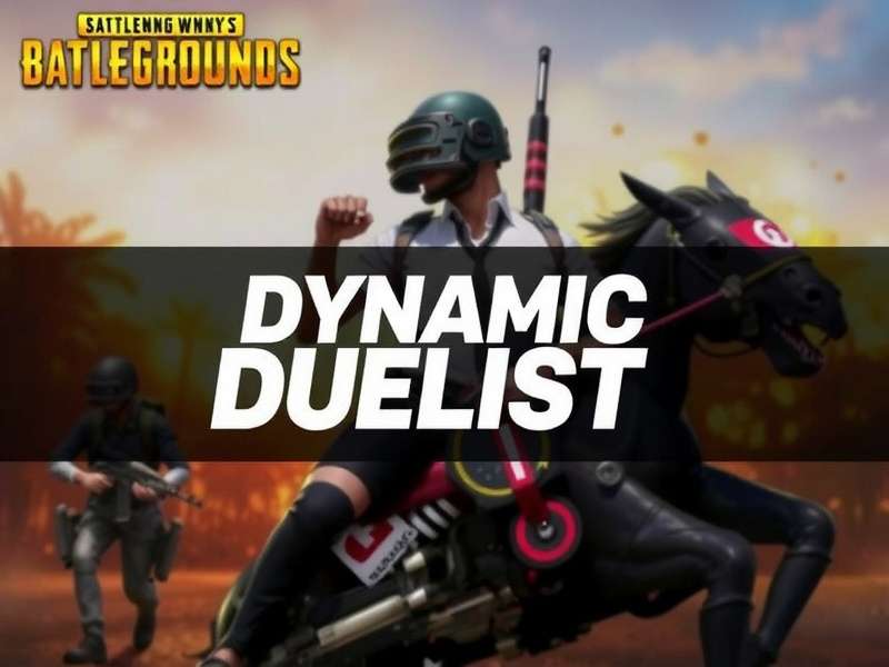 PUBG India Dynamic Duelist Official Artwork PUBG India Dynamic Duelist Game Banner